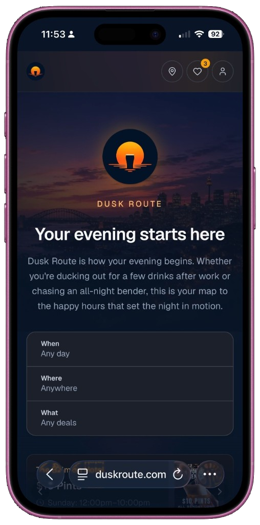 Dusk Route